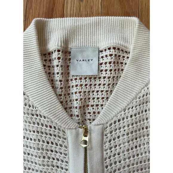 VARLEY Cameron Knit Jacket with Zip Size M - Picture 1 of 4